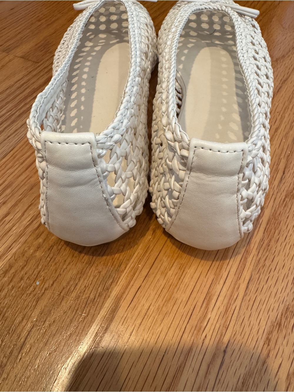 Camila Coelho Woven Ballet Flats in Cream - Picture 5 of 5
